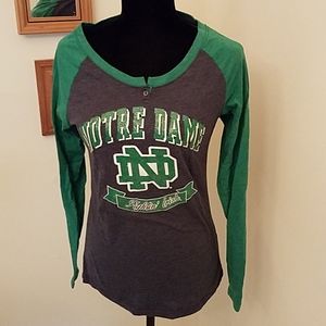 Notre Dame long sleeved tee
